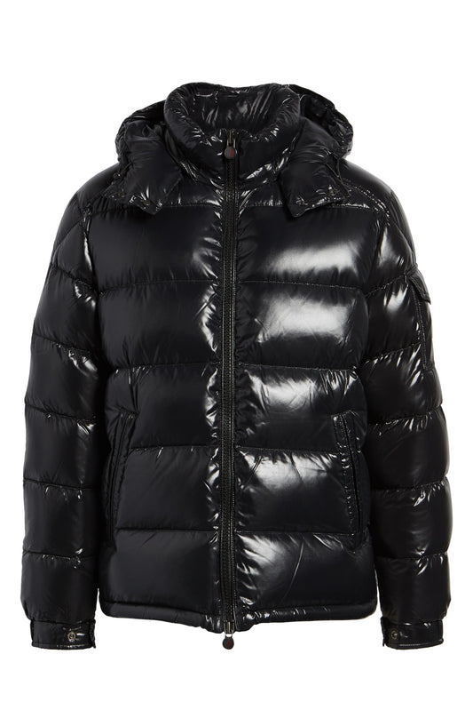 Maya Laque Quilted Down Jacket