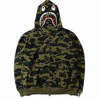 WGM Camo Shark Hoodie [ Army Green ]